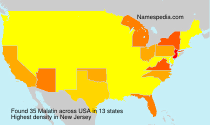 Surname Malatin in USA Surname Malatin in USA