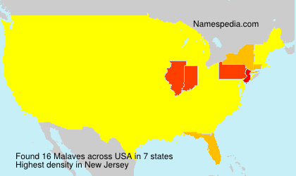 Surname Malaves in USA