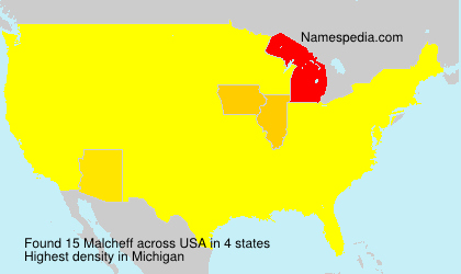 Surname Malcheff in USA Surname Malcheff in USA