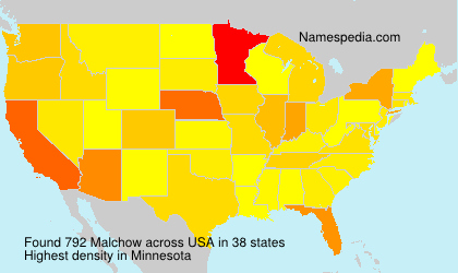 Surname Malchow in USA Surname Malchow in USA