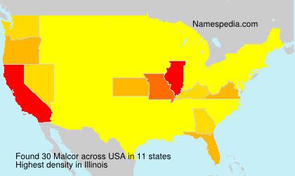 Surname Malcor in USA Surname Malcor in USA