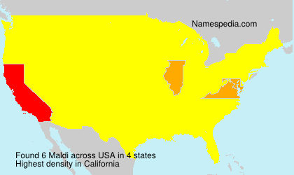 Surname Maldi in USA Surname Maldi in USA