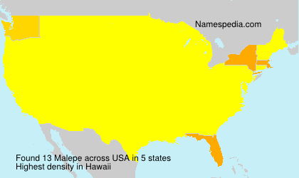 Surname Malepe in USA Surname Malepe in USA