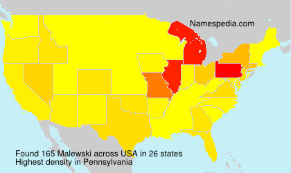 Surname Malewski in USA Surname Malewski in USA
