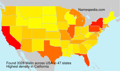 Surname Malin in USA Surname Malin in USA