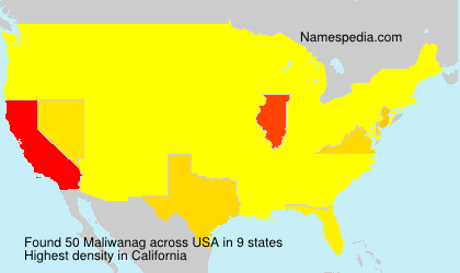 Surname Maliwanag in USA Surname Maliwanag in USA