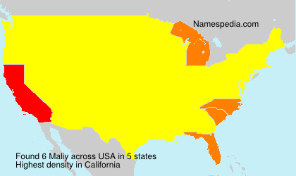 Surname Maliy in USA Surname Maliy in USA