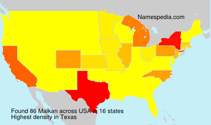 Surname Malkan in USA Surname Malkan in USA