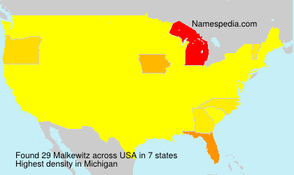 Surname Malkewitz in USA Surname Malkewitz in USA