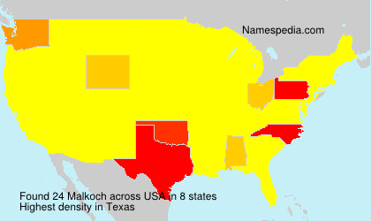 Surname Malkoch in USA Surname Malkoch in USA