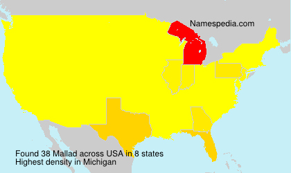 Surname Mallad in USA Surname Mallad in USA