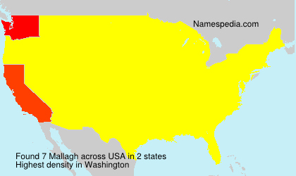 Surname Mallagh in USA Surname Mallagh in USA