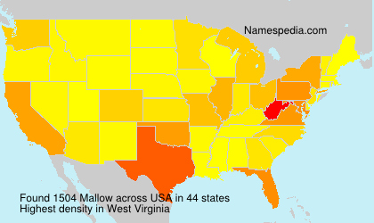 Surname Mallow in USA Surname Mallow in USA