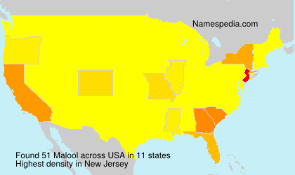 Surname Malool in USA Surname Malool in USA
