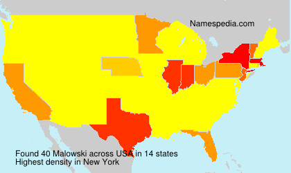 Surname Malowski in USA Surname Malowski in USA