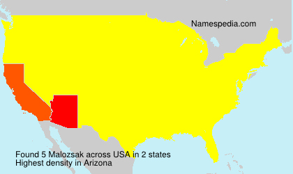 Surname Malozsak in USA Surname Malozsak in USA