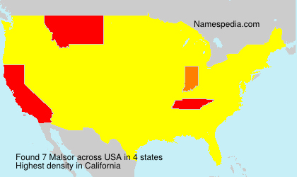 Surname Malsor in USA Surname Malsor in USA