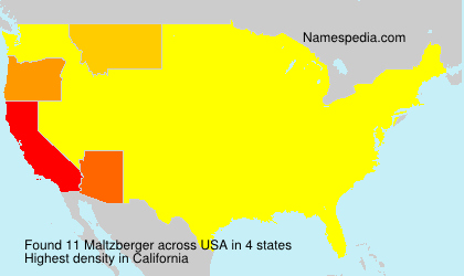 Surname Maltzberger in USA Surname Maltzberger in USA