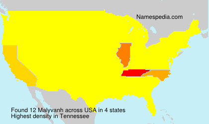 Surname Malyvanh in USA Surname Malyvanh in USA