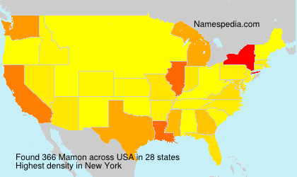 Surname Mamon in USA Surname Mamon in USA