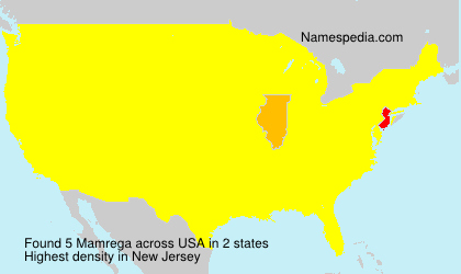 Surname Mamrega in USA Surname Mamrega in USA