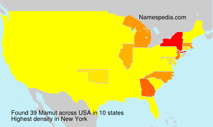 Surname Mamut in USA Surname Mamut in USA