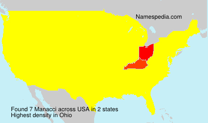 Surname Manacci in USA Surname Manacci in USA