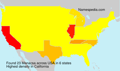 Surname Manacsa in USA Surname Manacsa in USA