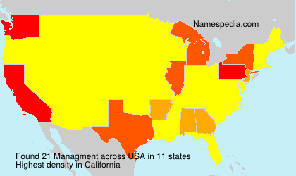 Surname Managment in USA Surname Managment in USA