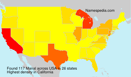 Surname Manal in USA Surname Manal in USA