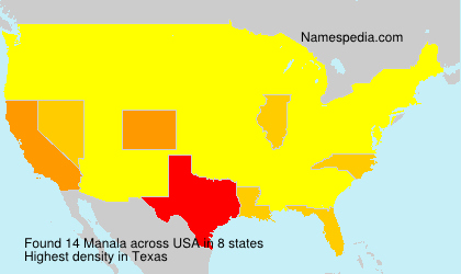 Surname Manala in USA Surname Manala in USA