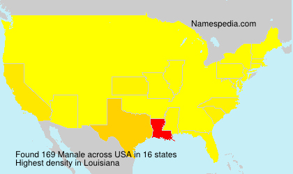 Surname Manale in USA Surname Manale in USA