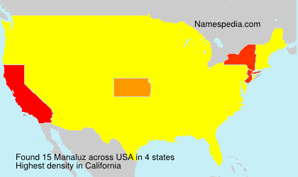 Surname Manaluz in USA Surname Manaluz in USA