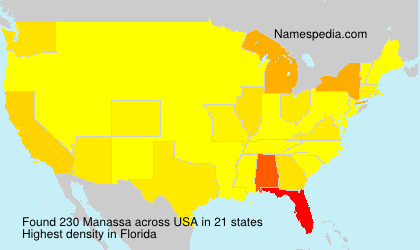 Surname Manassa in USA Surname Manassa in USA