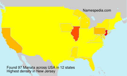 Surname Manata in USA