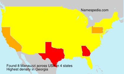 Surname Manauzzi in USA Surname Manauzzi in USA