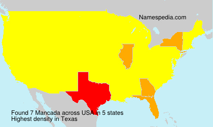Surname Mancada in USA Surname Mancada in USA