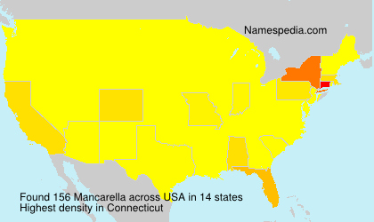 Surname Mancarella in USA Surname Mancarella in USA