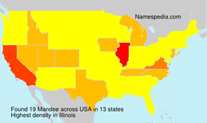 Surname Mandee in USA Surname Mandee in USA