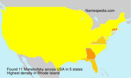 Surname Manekofsky in USA Surname Manekofsky in USA