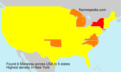 Surname Manessa in USA Surname Manessa in USA