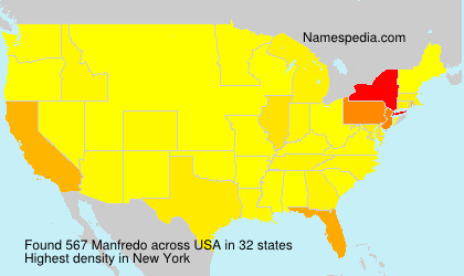 Surname Manfredo in USA Surname Manfredo in USA