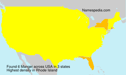 Surname Mangei in USA Surname Mangei in USA