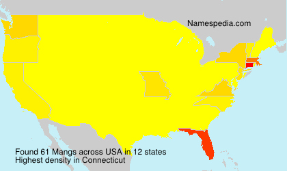 Surname Mangs in USA Surname Mangs in USA