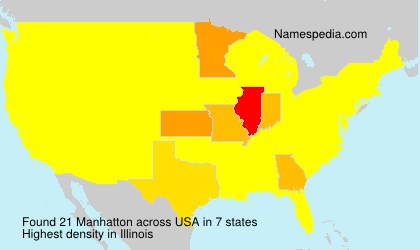 Surname Manhatton in USA Surname Manhatton in USA