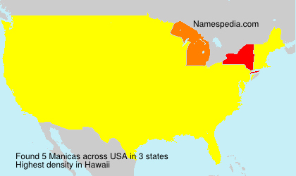 Surname Manicas in USA Surname Manicas in USA