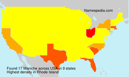 Surname Maniche in USA Surname Maniche in USA