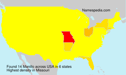 Surname Manillo in USA Surname Manillo in USA