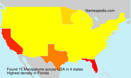 Surname Manipakone in USA Surname Manipakone in USA