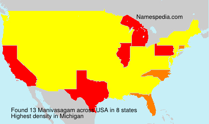 Surname Manivasagam in USA Surname Manivasagam in USA